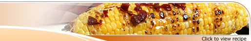 Grilled Corn with Chipotle, Molasses and Orange Glaze Recipe