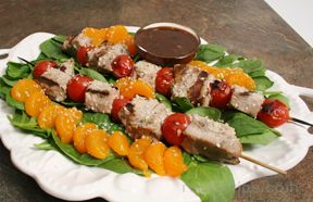 Grilled Tuna Kebabs