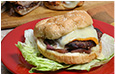Grilled Turkey Burger with Grilled Onion Relish Recipe
